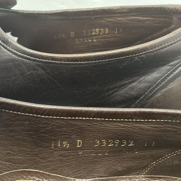 Florsheim Imperial Moccasin Loafers Men\'s 11.5 D Ritz Brown Kangaroo Leather Bit main image 8